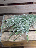 Artifical Forget Me Not Bush Flocked