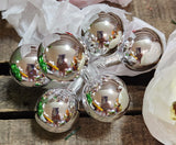 Box of glass Christmas balls 72 pc