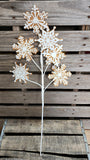 27" Large Snowflake Stem