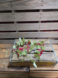 31" Iced Holly and Berry Stem