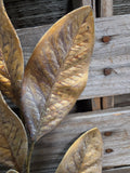 29" Gold Magnolia Stem