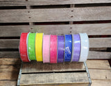 Embossed Wired 1.5" Ribbon 50yd Roll