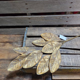 29" Gold Magnolia Stem