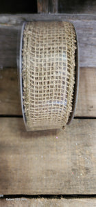 1.5" Burlap Ribbon 10 yd Roll