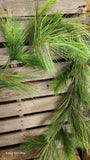 6' Mixed Pine Garland Faux