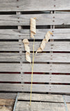 35" Burlap Curly Spray