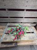 11" Flocked Berry Stem