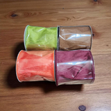 4" Dupioni Wired Ribbon 10yd Roll