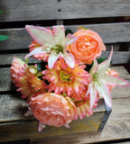 Lily Rose Gerbera Daisy Bush