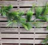 6' Mixed Pine Garland Faux