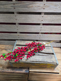 38" Red High Quality Berry Stem