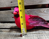 9" Large Artificial Cardinal