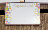 Congratulations Enclosure Cards Pack 50