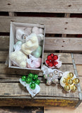 Box of glass Christmas balls 72 pc