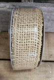 1.5" Burlap Ribbon 10 yd Roll