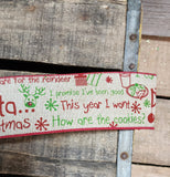 2.5" Wired Santa Ribbon 10 yd Roll