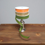 1.5" Fall Embossed Wired Ribbon 50yd Roll