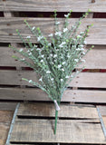 Artifical Forget Me Not Bush Flocked