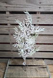 23" Flocked Greenery Stem