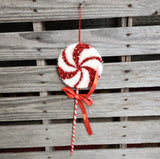 17" Peppermint Candy Lollipop Ornament