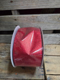 4" Wired Glitter Ribbon 50Yd Roll
