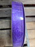 7/8" Wired Embossed Ribbon 50yd Roll