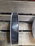 7/8" Wired Embossed Ribbon 50yd Roll