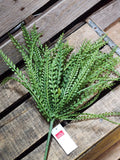16" Plastic Button Fern Bush