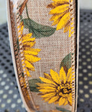 Wired Fall Sunflower Ribbon 50 yd Rolls