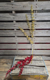 29" Glitter Eucalyptus Stem
