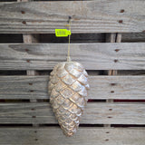 Large Plastic Pine Cone Ornament