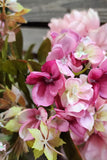 Peony Hydrangea Pink Silk Bush