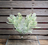 22" Flocked Greebery Bush