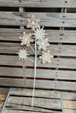 27" Large Snowflake Stem