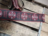 2.5" Wired Firefighter Ribbon 10 Yd