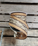 2.5" Camouflage Wired Ribbon x 10yd