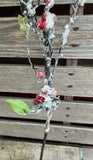 50" Flocked Branch with Berries