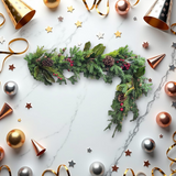 5' Pine Berry Twig Cone Garland