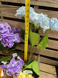 18" Real Feel Hydrangea Bush w/ 5 Heads