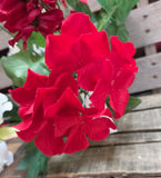 20" Peony Hydrangea Lily Bush