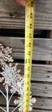 27" Large Snowflake Stem