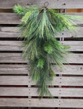 32" Mixed Pine Teardrop Faux