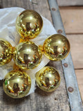 Box of glass Christmas balls 72 pc