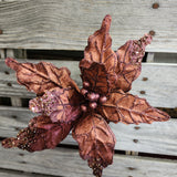 Copper Poinsettia