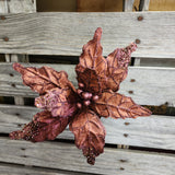 Copper Poinsettia