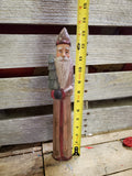 13" Plastic Santa