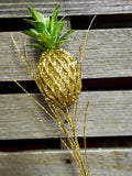 20" Glitter Pineapple Stem