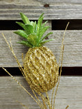 20" Glitter Pineapple Stem