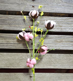 Colored Easter Cotton Stems