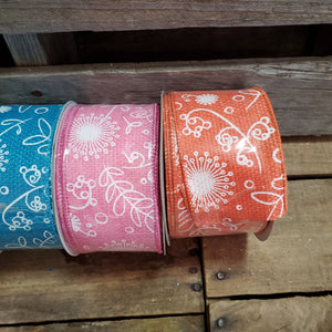 Dandilion 2.5" 10 yard roll ribbon